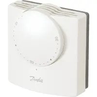 Danfoss Rumtermostat RMT-230 8-30 230V hvid uden accelarator.
