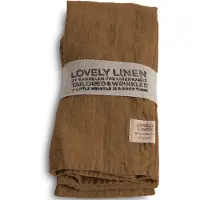 Fyrklövern Lovely Linen Lovely serviett 45 x 45 cm 4-pk, Almond