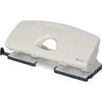 Leitz - Hullstanser - 16 ark / 1.6 mm - 4 hull - presset stål - grå