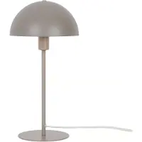 Nordlux Bordlampe Ellen 20, beige, metall, E14-fatning