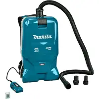 Makita VC012GZ01 - Støvsuger - ryggsekk - pose - ingen batteri, ingen lader
