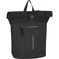 NEW REBELS Bruce New York Rolltop 16L Ryggsekk svart