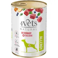 4vets Natural Allergy - 12 x 400 g