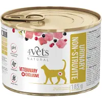 4vets Natural Cat Urinary - 12 x 185 g