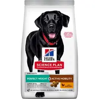 Hill's Pet Nutrition Adult Perfect Weight & Active Mobility Large kylling - 12 kg