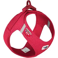 Curli Vest sele Clasp Air-Mesh Red S