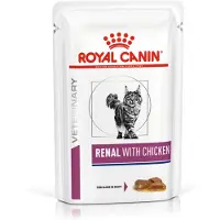 Royal Canin Veterinary Feline Renal med kylling i saus - 24 x 85 g