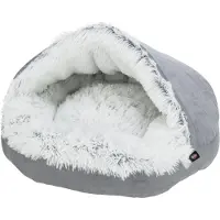 Trixie Harvey hule, rund, ø 70 cm, grå/hvid