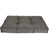 Dogman Classy Memory Foam Hunddyna Grå 70cm