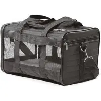 Sherpa Original Deluxe Pet Carrier - Størrelse L: ca. L 48 x B 30 x H 29 cm – opptil 10 kg