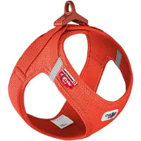 Curli Vest Harness Clasp Air-Mesh - Sun Orange (XXXS)
