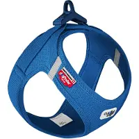 Curli Vest Harness Clasp Air-Mesh - Blue (S)