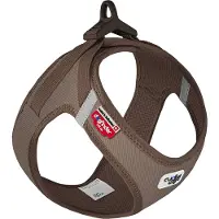 Curli Vest sele Clasp Cord Brown L