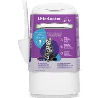 Litter locker LitterLocker by Litter Genie avfallsbøtte til kattesand - Sparesett: LitterLocker + 3 etterfyllingskassetter