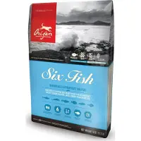 Orijen Six Fish Complete Dry Dog Food 6kg