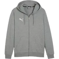 Puma Team Goal Casuals Hooded Grey 658595 33