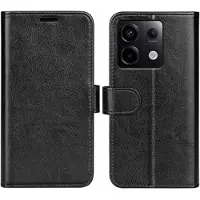 Mtp Products Xiaomi Redmi Note 13 Pro Lommebok-deksel med Magnetisk Lukning - Svart