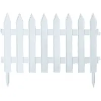 Prosperplast Garden Classic gjerde 3,2m hvit