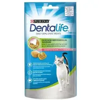 Purina Dentalife Feline Daglig Munpleie Laksesmak 8x40g Tenner Kattesnacks