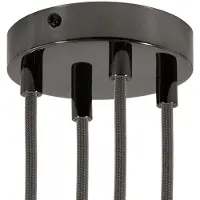 Creative Cables Krm574fbrterm Metall Sylindrisk Lampe Takrosett Kit