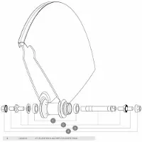 Mavic Comete Track Boltsett 2 Enheter