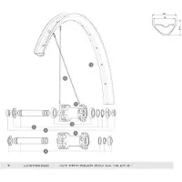 Mavic Xa 19 Felg