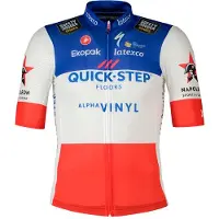 Castelli Quick-step Competizione Kort Ermet Trøye