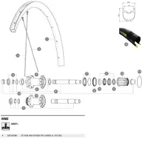 Mavic Ksyrium Pro Carbon Sl Ust Disc Bakfelg