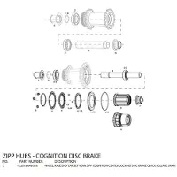 Zipp Endekapper For Kognisjonsplate Baknav Sram