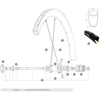 Mavic Cosmic Pro Carbon Ust Rear Felg