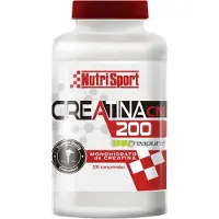 Nutrisport Monohydrate Kreatinpulver Nøytral Smak 200g