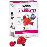 Overstims Electrolyte Energidrikk Enkeltdoseboks Røde Frukter 10 Enheter