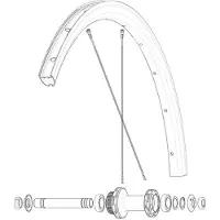 Mavic Ksyrium 30 Disc Eiker 12 Enheter