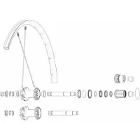 Mavic Crossmax Pro 19 29´´ Bakre Eiker