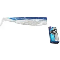 Fiiish Black Minnow Reservedel For Mykt Agn 48g 200 Mm 2 Enheter