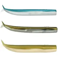 Fiiish Crazy Sand Eel Reservedel For Mykt Agn 29g 220 Mm 3 Enheter