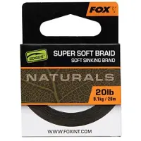 Fox International Naturals Soft Braid Hooklength 20 M Karpefiskesnøre
