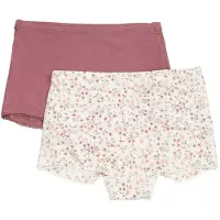 Minymo Hipsters - 2-pack - Rose Tan - - 2 år (92) - Hipsters