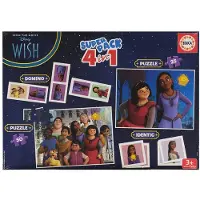Educa Superpakke - 4 I 1 - Ønske - - OneSize - Puslespill