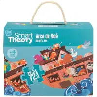 Colorbaby Noas Ark 72 Store Brikker Smart Teori Puslespill