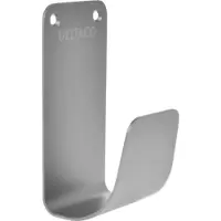 Deltaco e-Charge kabelholder for ladekabel - svart, rustfritt stål