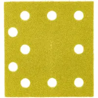 Milwaukee pussesandpapir premium HP 115 mm x 107 mm 10 hull P80 /10 stk