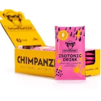 Chimpanzee Wild Isotonisk Enkeltdoseringsboks Kirsebær 30g 25 Enheter