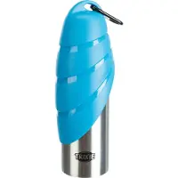 Trixie Rustfri Stålflaske med Vannskål - 750 ml