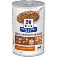 Hill's Pet Nutrition k/d + Mobility med kylling - 12 x 370 g