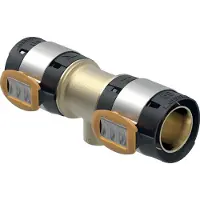 Geberit FlowFit T-stykke med indvendigt gevind: Materiale=Blyfri rødgods (CuSn4Zn2PS), d=63mm, Rp=1?, d1=63mm