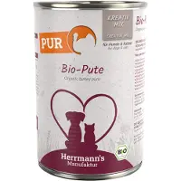 Herrmann's Pure Meat økologisk 6 x 400 g - Økologisk kalkun
