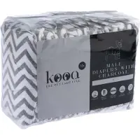 Kooa bleier til hannhunder med trekull - XS, 30 stk