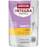 Animonda Integra Økonomipakke Protect Adult Diabetes 48 x 85 g - Kylling