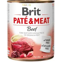 Brit Care kan PATE&MEAT BEEF /6 800g
